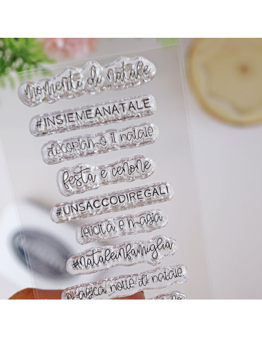 Sello MESSAGGI DI NATALE de Alúa CId