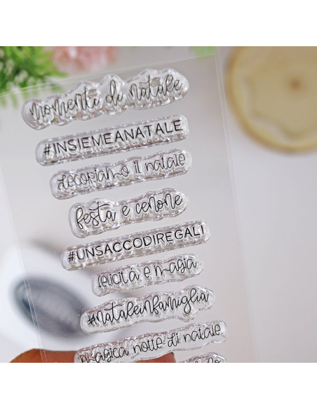 Sello MESSAGGI DI NATALE de Alúa CId