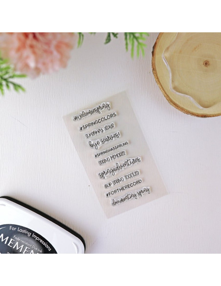 Sello Spring Moments IN De Alúa Cid