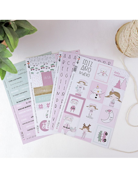 Pegatinas Alúa Cid. Nadal