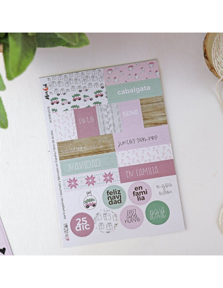 Pegatinas Alúa Cid. Nadal