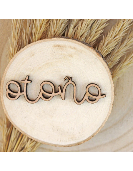 palabra madera Otoño