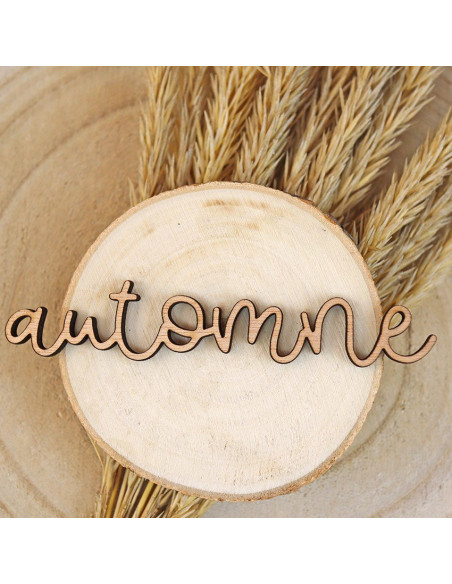 palabra madera Automne