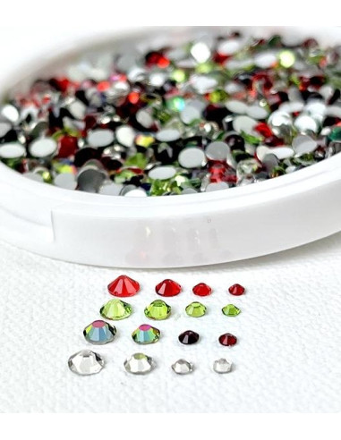 Mezcla de gemas Candy cane Picket Fence