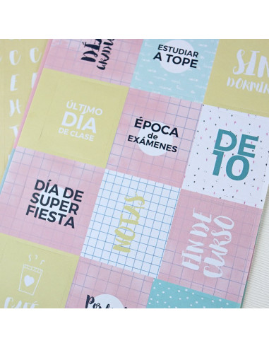 Pack 4 hojas de pegatina AlúaCid Lo que me proponga