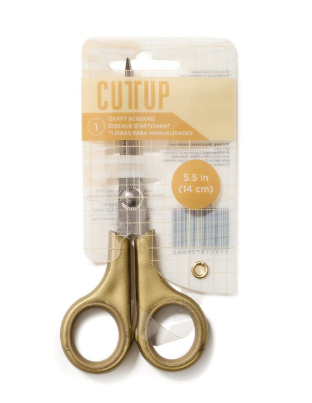 Tijeras doradas American Craft