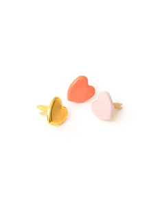 Brads metálicos Peaceful Heart  Jen Hadfield 2