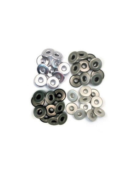 WeR Wide Eyelets 3/16" cool metal