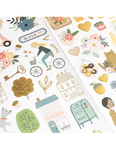 Pegatinas 6x12" The Avenue by Jen Hadfield