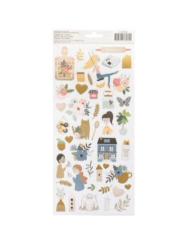 Pegatinas 6x12" The Avenue by Jen Hadfield