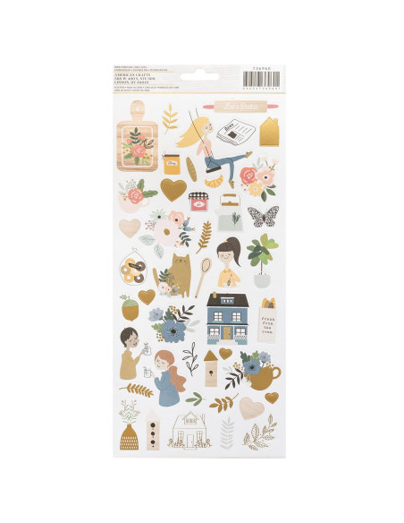 Pegatinas 6x12" The Avenue by Jen Hadfield