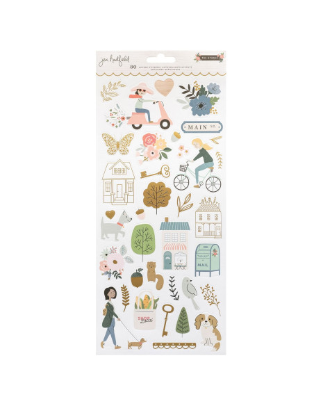 Pegatinas 6x12" The Avenue by Jen Hadfield