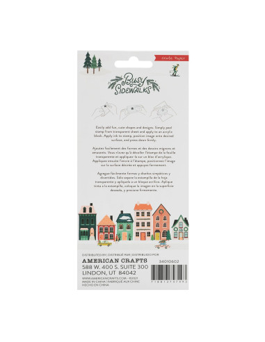 Sello  BUSY SIDEWALKS CRATE PAPER