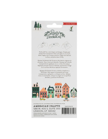 Sello  BUSY SIDEWALKS CRATE PAPER