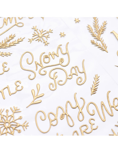 Pegatinas puffy BUSY SIDEWALKS CREATE PAPER