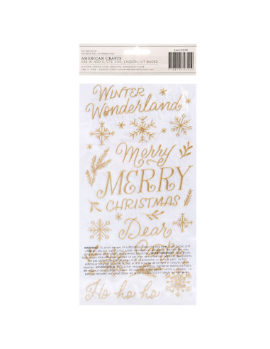 Pegatinas puffy BUSY SIDEWALKS CREATE PAPER