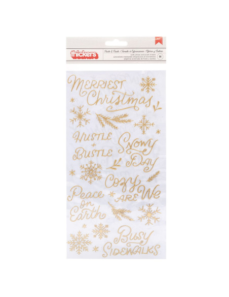 Pegatinas puffy BUSY SIDEWALKS CREATE PAPER