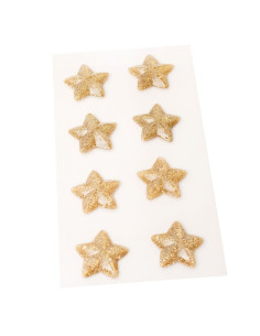Pegatinas de resina dorado BUSY SIDEWALKS 2