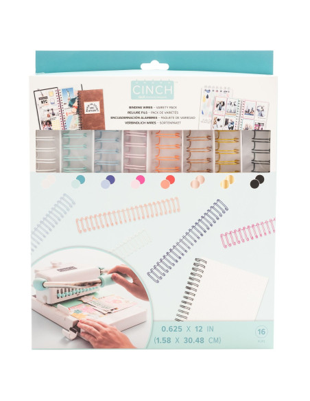 Pack Variado Espirales para Encuadernación WeR 0,625"