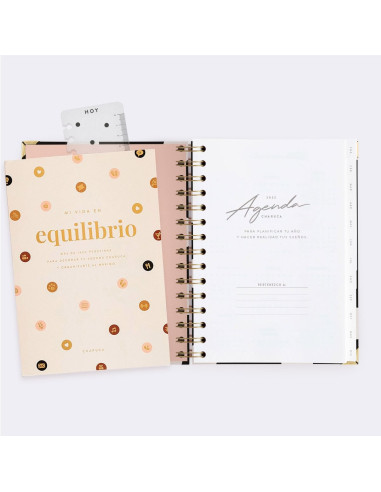 AGENDA SEMANAL 2022. NEGRA. MEDIANA