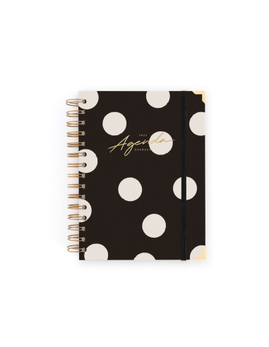 AGENDA SEMANAL 2022. NEGRA. MEDIANA