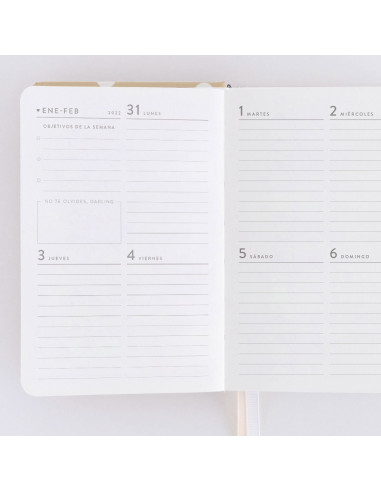 AGENDA SEMANAL 2022.LATTE. MINI