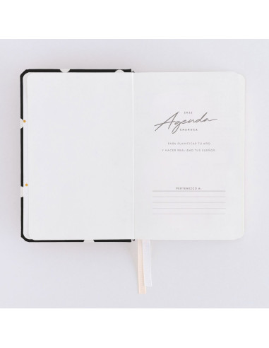 AGENDA SEMANAL 2022NEGRA. MINI