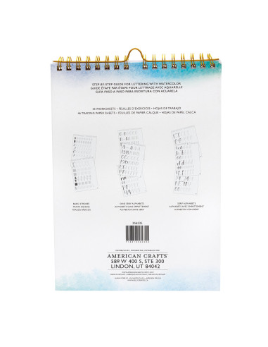 Cuaderno Lettering en Acuarela Kelly Creates