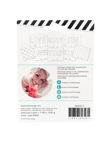 Tarjetas de memoria Heidi Swapp