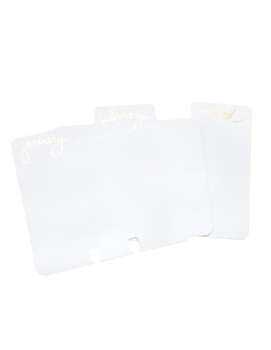 Set de tarjetas de memoria mese del año Heidi Swapp