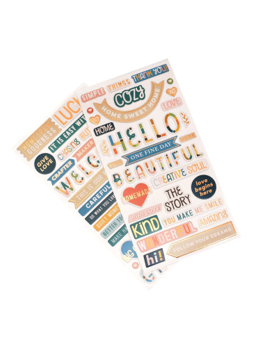 Pegatinas Frases Bungalow Lane Paige Evans