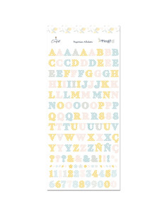 Pegatinas Alfabeto 6" x 12" PICNIC