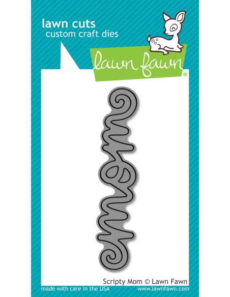 Lawn Fawn Palabra mom die