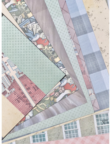 Kit de papeles Tattoo de Paraes