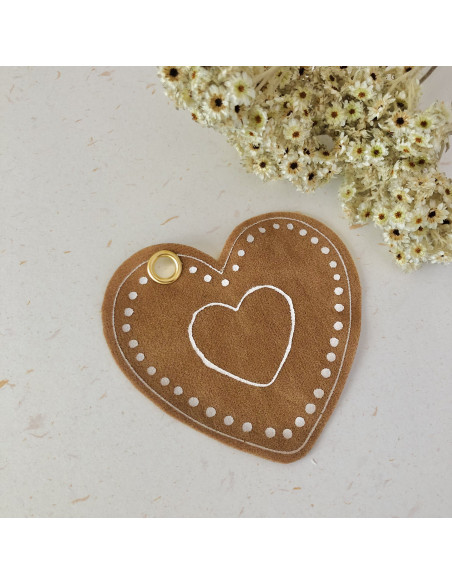 Figura Corazòn terciopelo