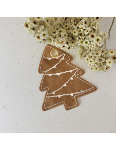 Figura Árbol de navidad terciopelo