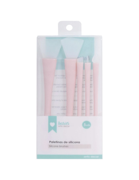 Set 5 Paletinas de silicona  Artis Decor