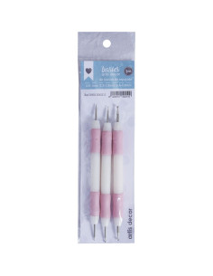 Kit tres buriles de RepujadoRosa Artis Decor