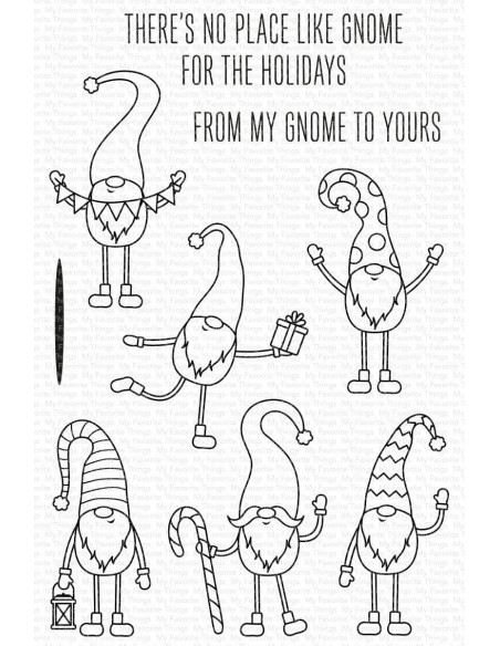 Sello  Gnome for the Holidays de My Favorite Things