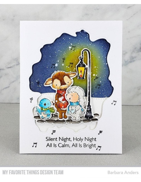 Troquel Christmas Carols de My Favorite Things