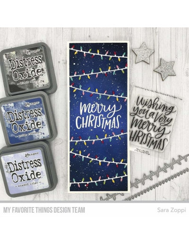 Troquel Christmas String Lights de My Favorite Things