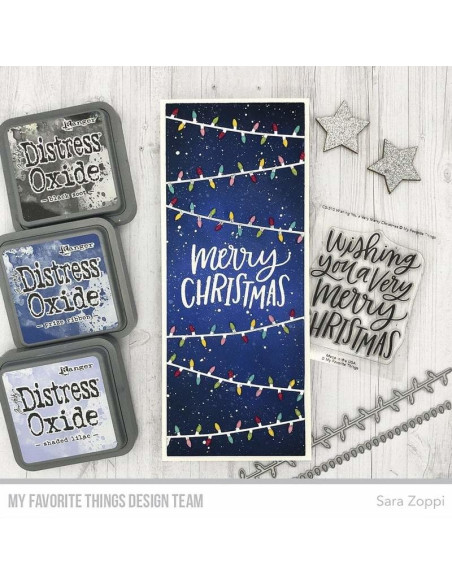 Troquel Christmas String Lights de My Favorite Things