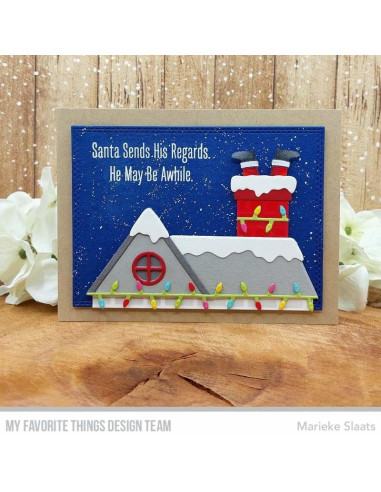 Troquel Christmas String Lights de My Favorite Things