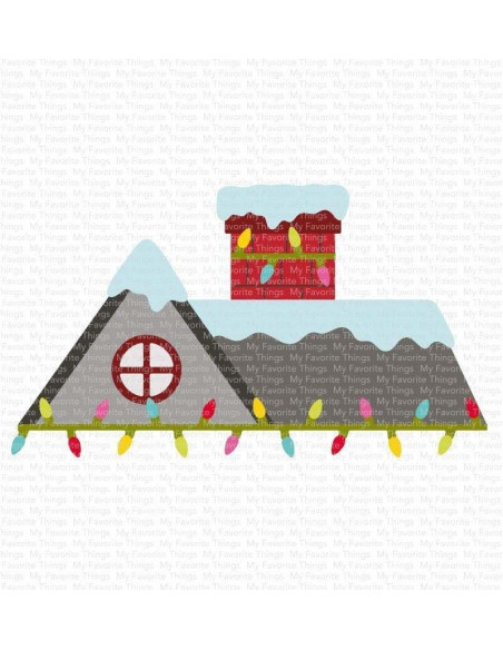 Troquel Christmas String Lights de My Favorite Things