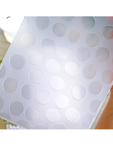 Carpeta de emboss Maxi Topos Mazapán