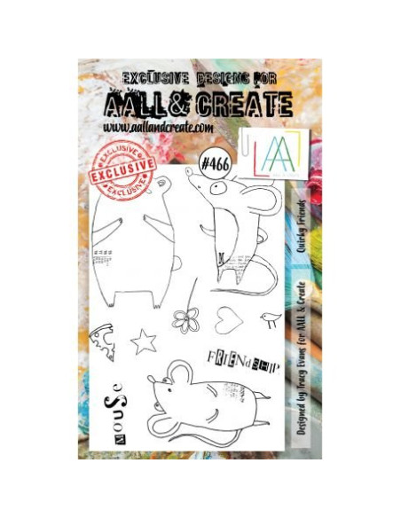 Sello 466 de AALL and Create