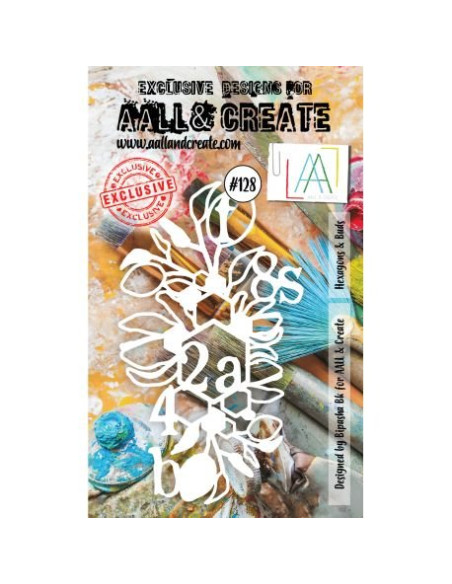 Stencil -128 de AALL and Create