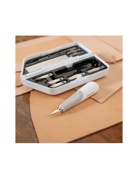 Set de escalpelo de precisión premium y cuchillas Fiskars