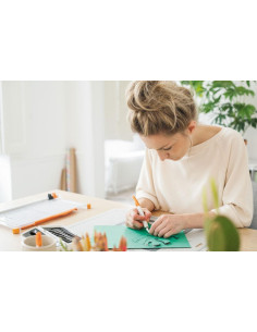 Set de escalpelo artístico de precisión y cuchillas Fiskars 2