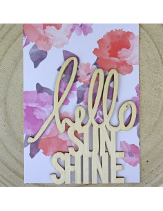 Madera Hello Sunshine de Heidi Swapp